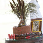 hunter grooms cake outdoor wedding