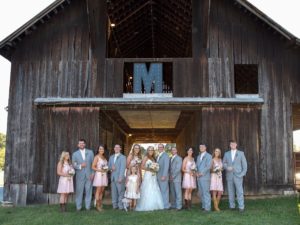 wedpartybarnfront 1200x900 300x225 - TN barn wedding